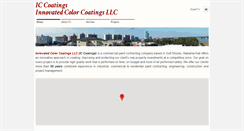 Desktop Screenshot of iccoatings.net