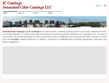 Tablet Screenshot of iccoatings.net